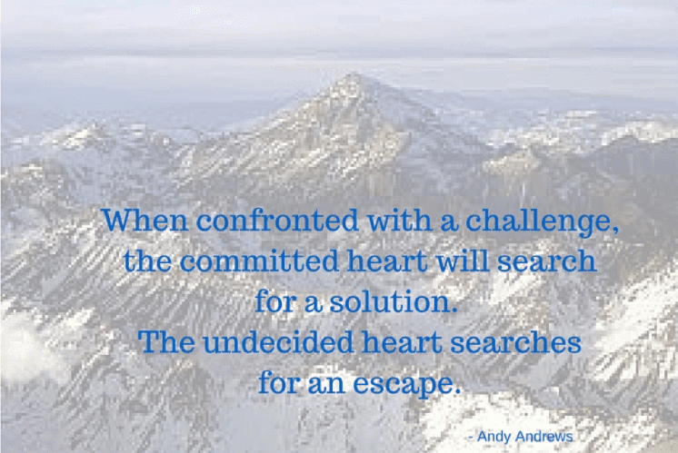 Self-accountability.  Be True To Your Commitments?
