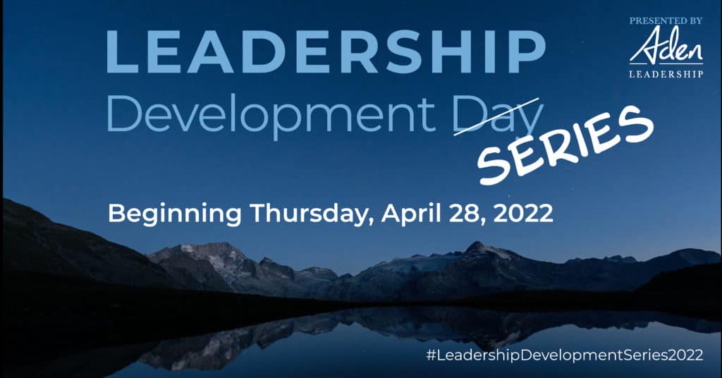 Leadership Development Day is now a series!